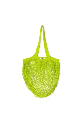 Net Shopping Bag - Cyber Lime