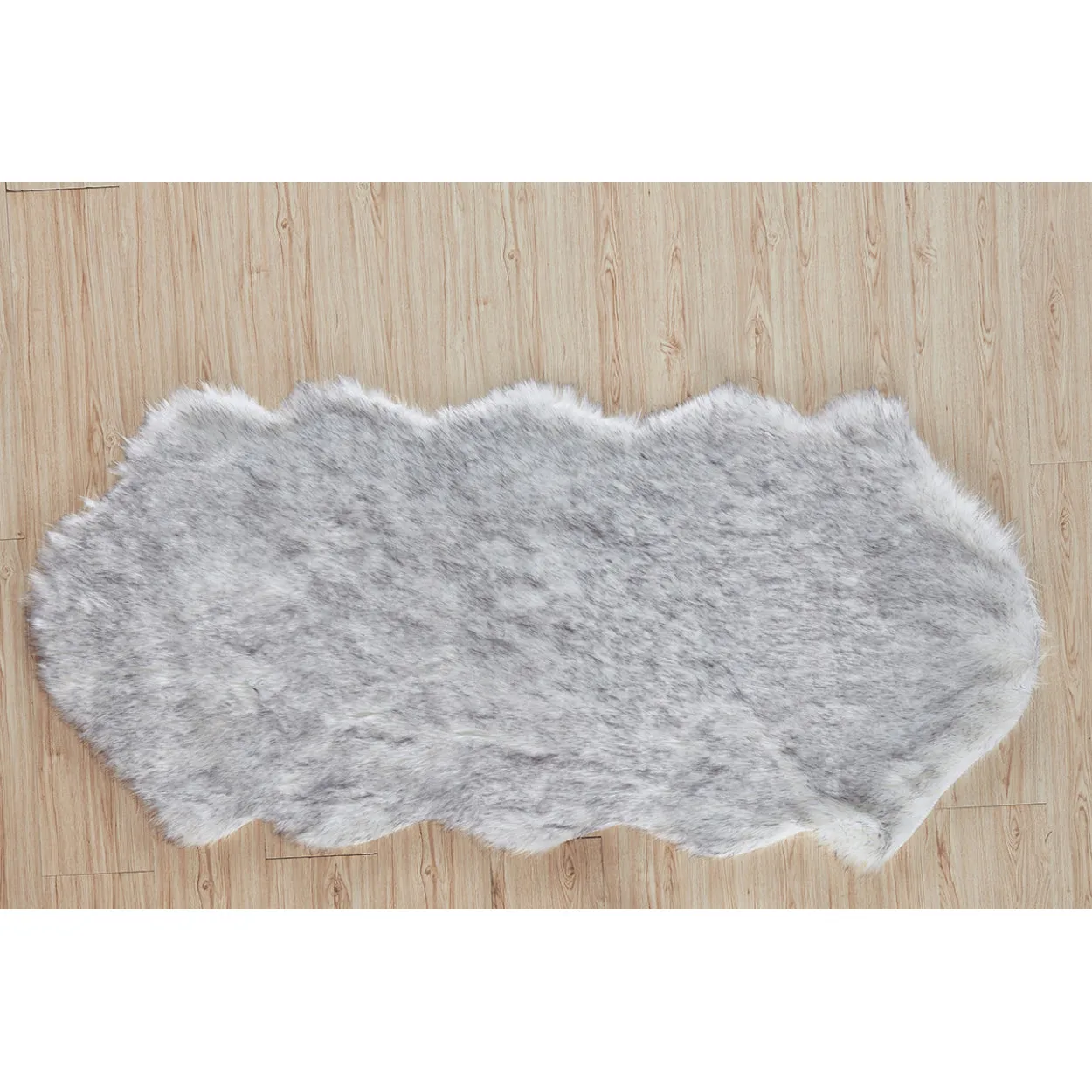 "Luxury Decorative" Hand Tufted Faux Fur Sheepskin Area Rug