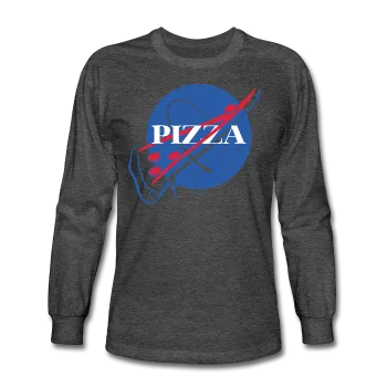 "NASA Pizza" Men's Long Sleeve T-Shirt