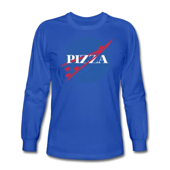 "NASA Pizza" Men's Long Sleeve T-Shirt