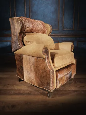 Rough Son of a Gun Leather Recliner