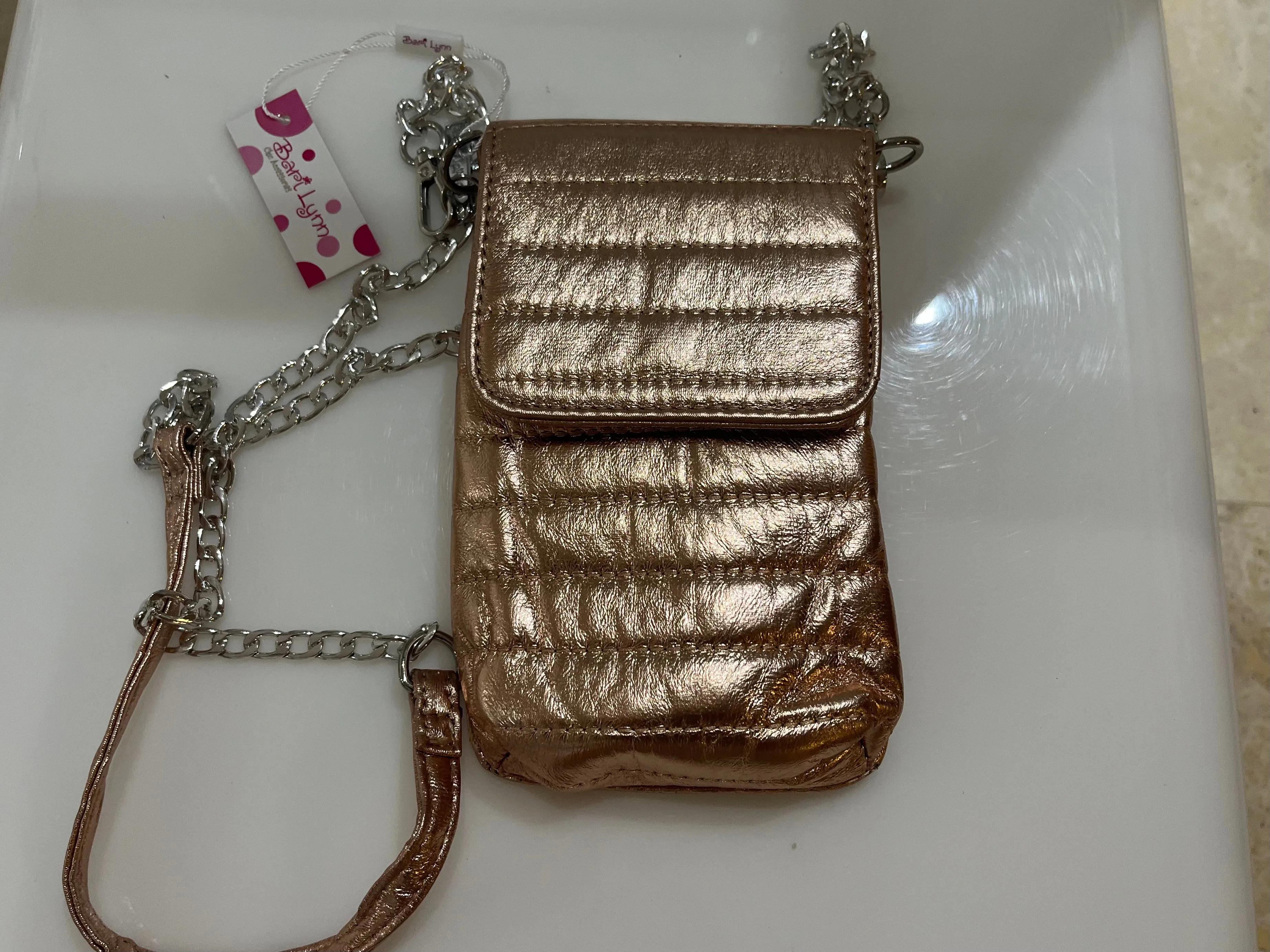 Small puffy cell phone bag