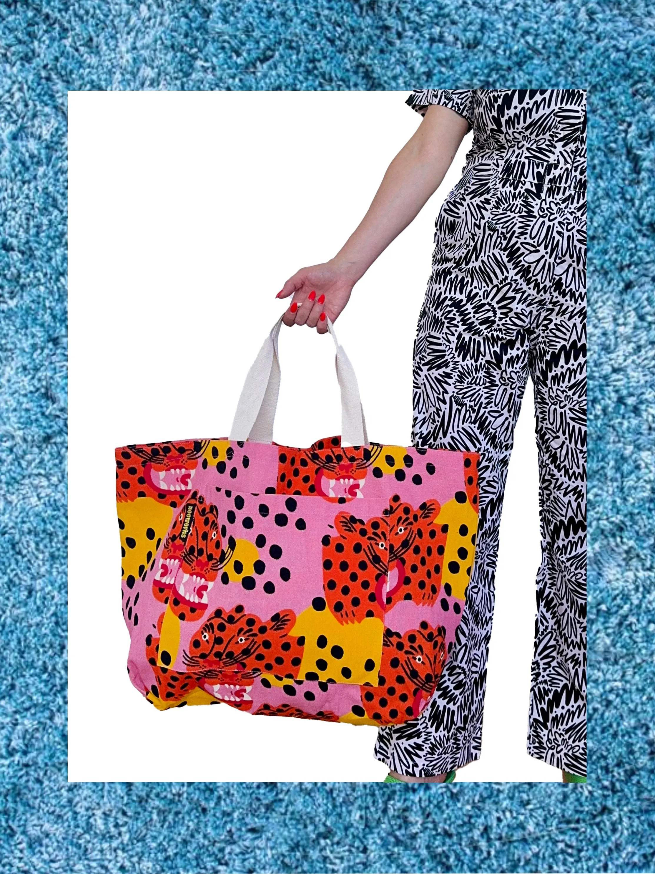 The Mega Tote - Micotti Cat